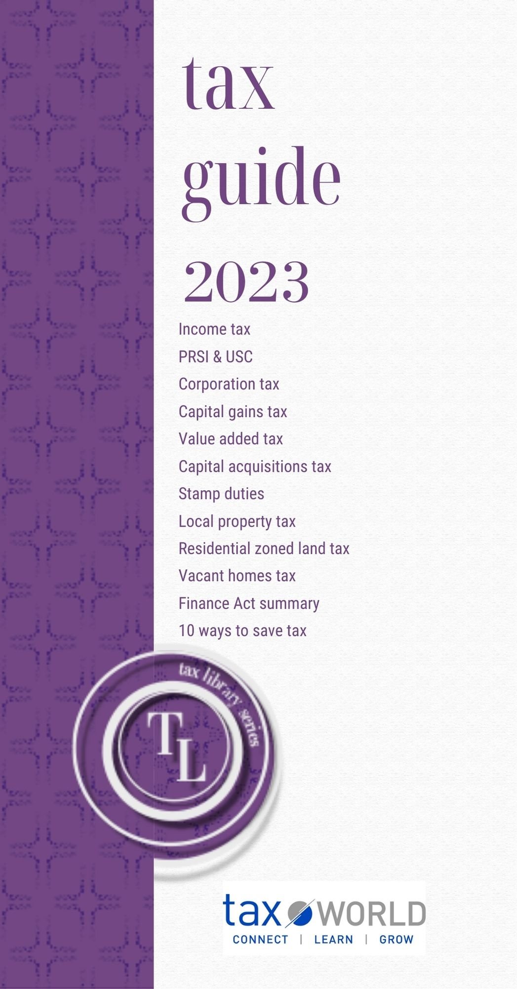 Tax guide 2023 landing page